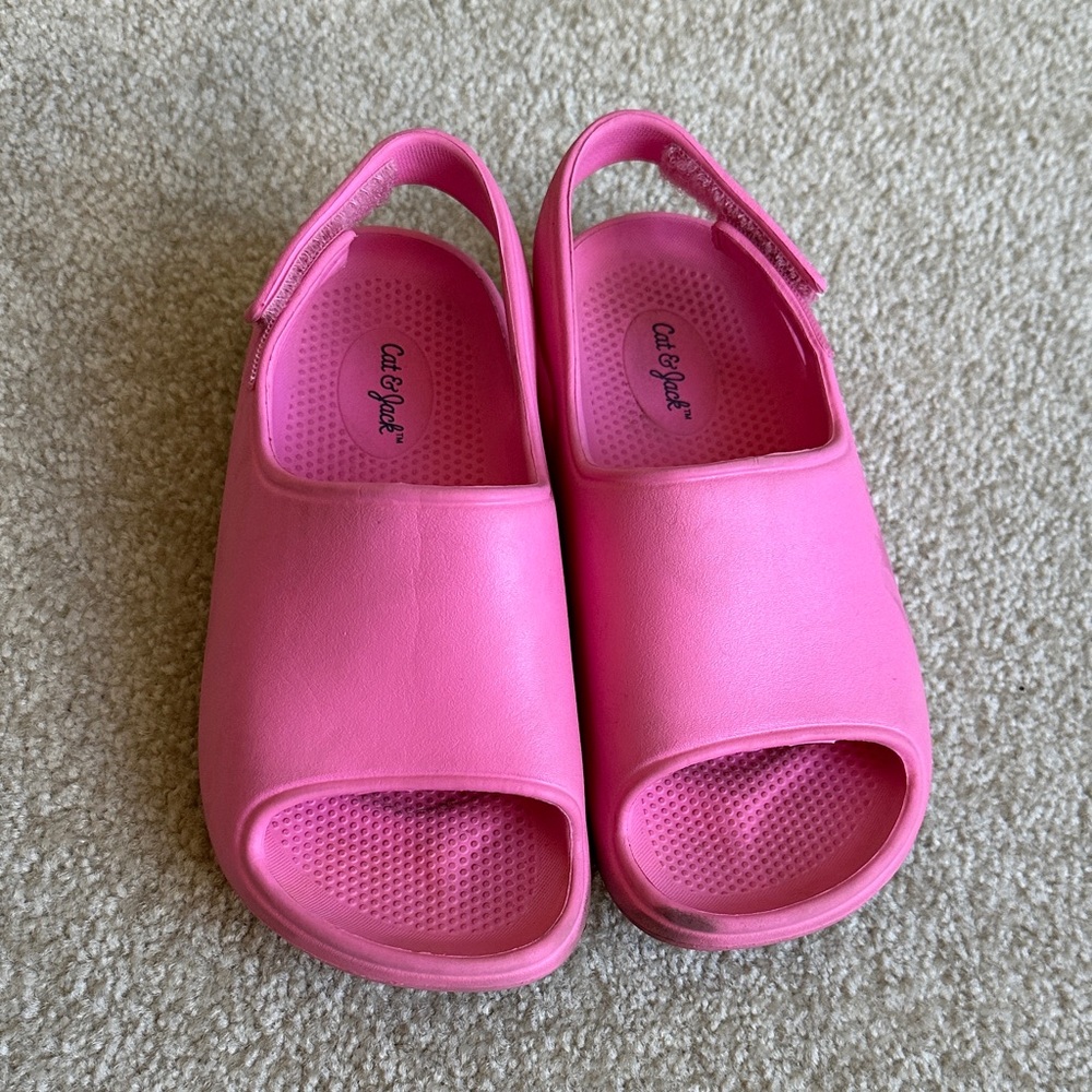 Cat & Jack Vibrant Pink Kids Sandals